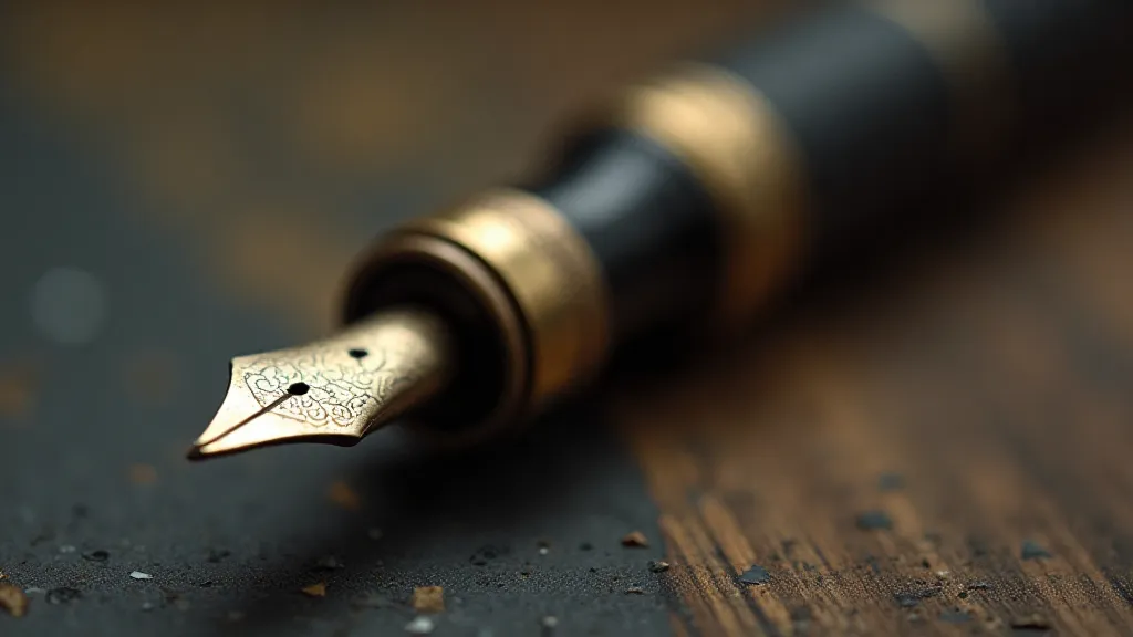 Vintage fountain pen disassembly